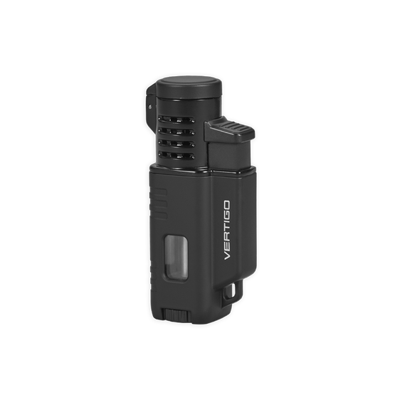 Vertigo Forester Triple Torch Lighter - Black