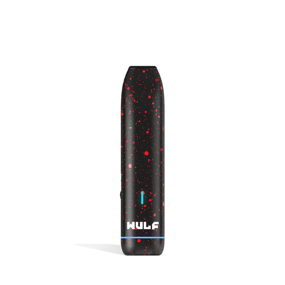 Wulf Mods LX Slim Portable Dry Herb Vaporizer - Black Red Splatter