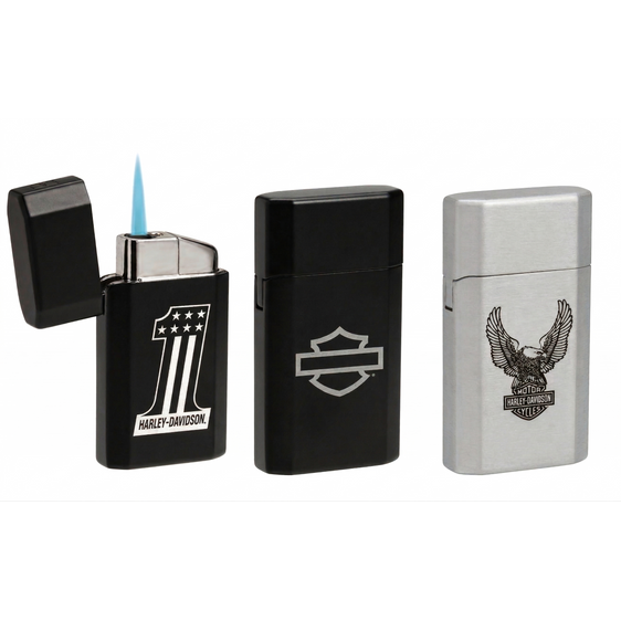 Ronson Jetlite Harley-Davidson Torch Lighter - 3 Pack