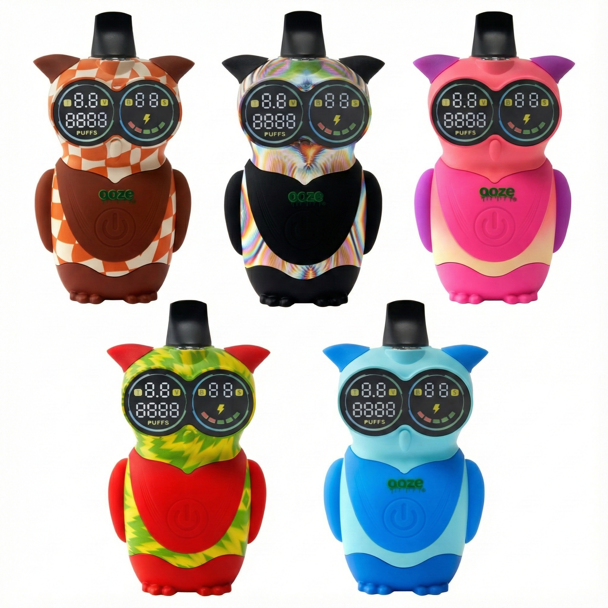 Ooze Hoot Character Vape - 650 mAh 510 Battery | Lighter USA Ooze Hoot Character Vape - 650 mAh 510 Battery | Lighter USA