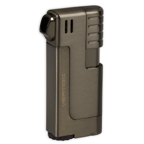 Vertigo Governor Pipe Soft Flame Lighter - Gunmetal