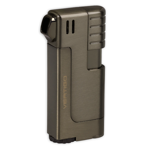 Vertigo Governor Pipe Soft Flame Lighter - Gunmetal