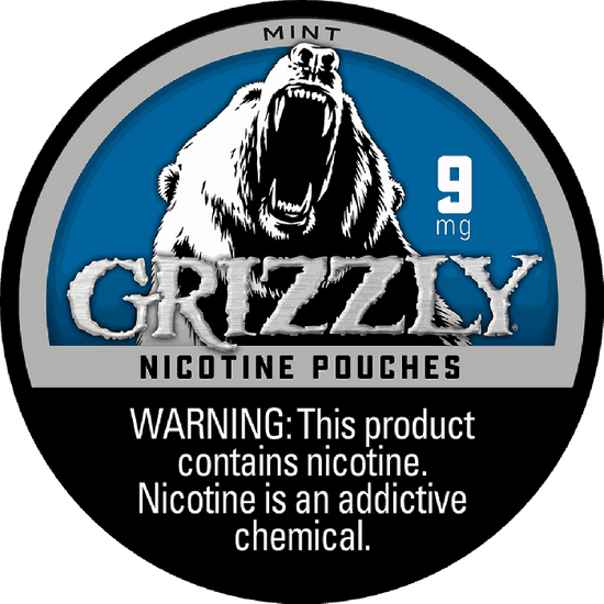 Grizzly Nicotine Pouches - Mint