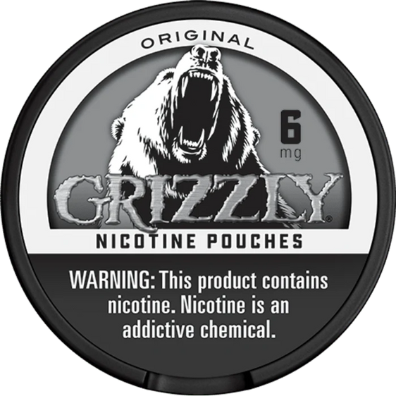 Grizzly Original Nicotine Pouches (5 Pack)