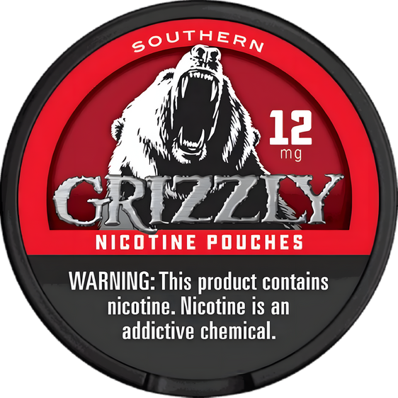 Grizzly Southern Nicotine Pouches (5 Pack)