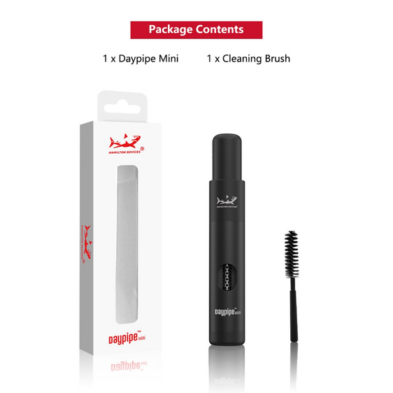 Hamilton Devices Daypipe Mini – 4 Chamber Pocket Dry Herb Pipe - Black