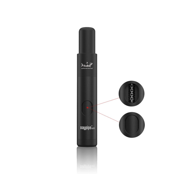 Hamilton Devices Daypipe Mini – 4 Chamber Pocket Dry Herb Pipe - Black