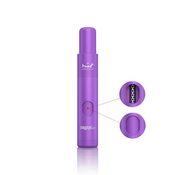 Hamilton Devices Daypipe Mini – 4 Chamber Pocket Dry Herb Pipe - Purple
