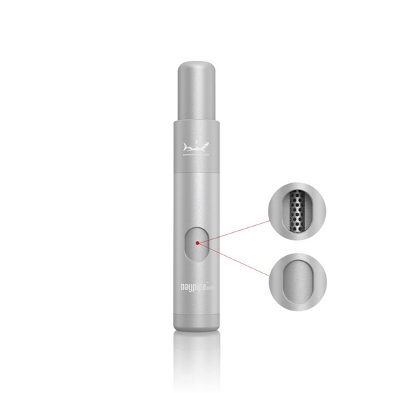 Hamilton Devices Daypipe Mini – 4 Chamber Pocket Dry Herb Pipe - Silver