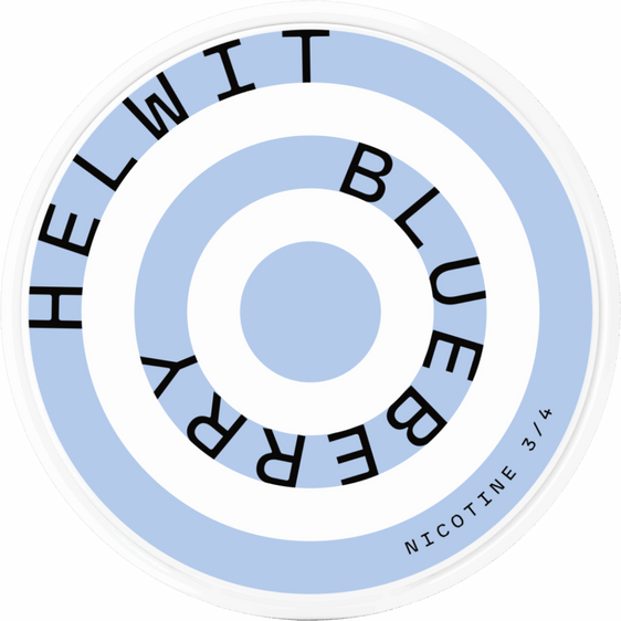 Helwit Blueberry Nicotine Pouches (5 Pack) - 4.5mg