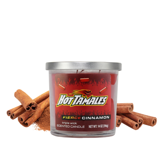 Hot Tamales Cinnamon Scented Candle - 14oz