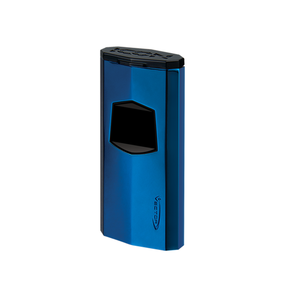 Vector Icon Electric Triple Flame Torch Lighter Sparkle Blue