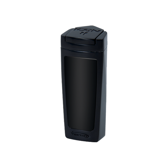 Vector Icon II Electric Triple Flame Torch Lighter - Black Matte