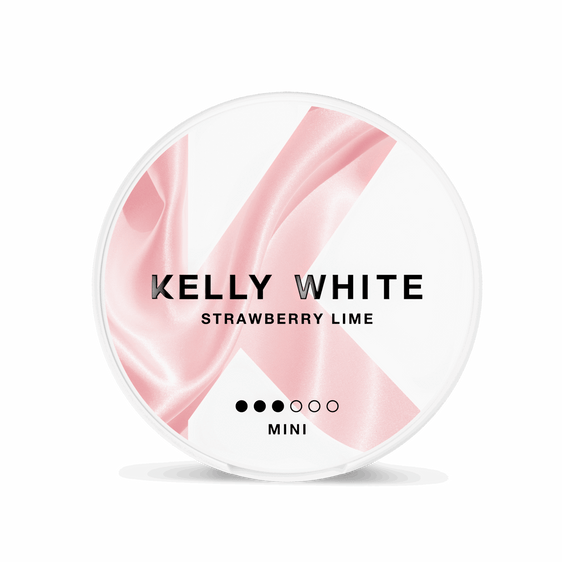 Kelly White Nicotine Pouches Strawberry Lime Mini 5MG - 5 Pack