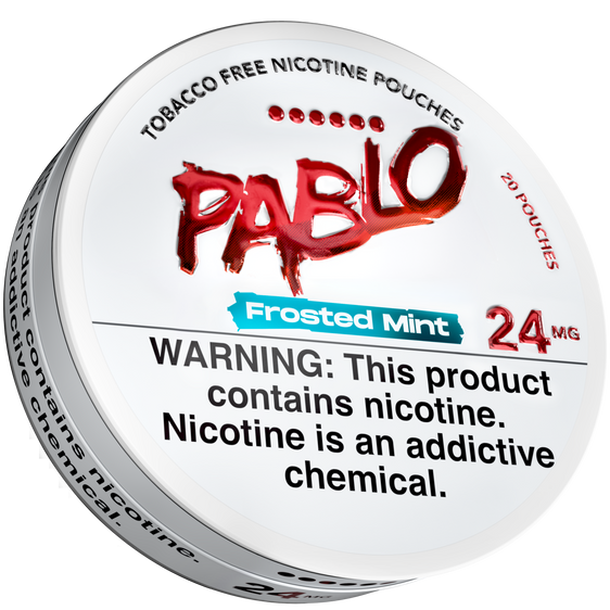 Pablo Nicotine Pouches Frosted Mint - 5 Pack - 24mg