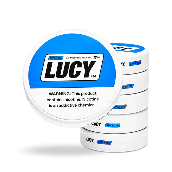 Lucy Nicotine Pouches Apple Ice 12MG - 5 Pack