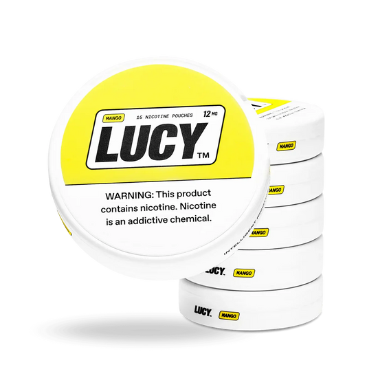 Lucy Nicotine Pouches Mango 12MG - 5 Pack