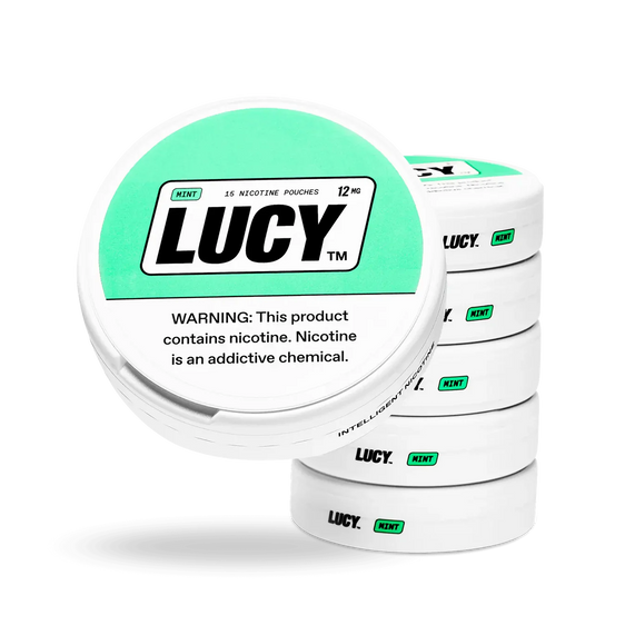 Lucy Nicotine Pouches Mint 12MG - 5 Pack