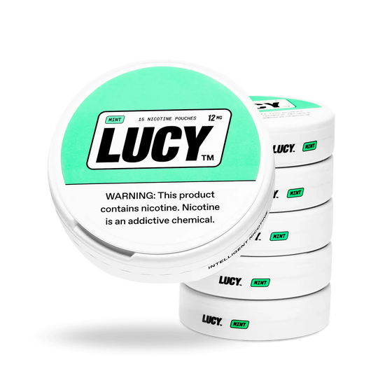 Lucy Nicotine Pouches Mint 12MG - 5 Pack