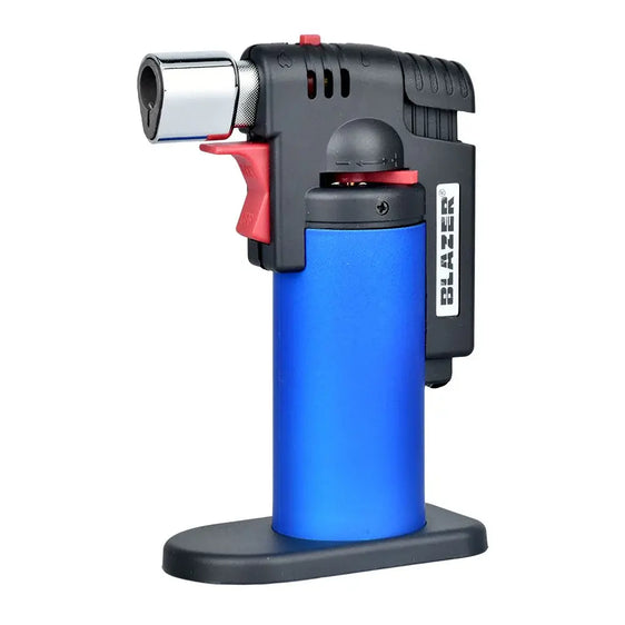 The Firefox Mini Torch Table Lighter by Blazer - Blue