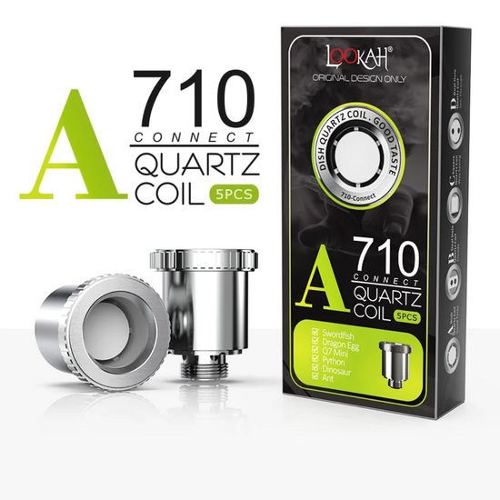 Lookah 710 Quartz Dish Coils (5 Pack)