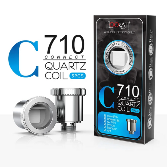 Lookah 710 Quartz Dish Coils (5 Pack) - Type C