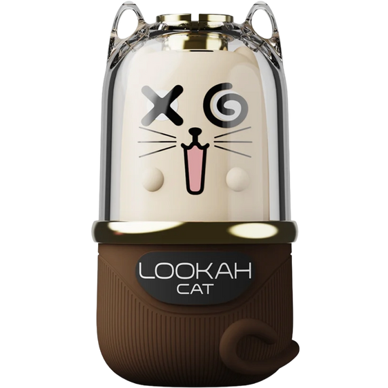 Lookah Cat - 510 Vape Battery - Chocolate Brown
