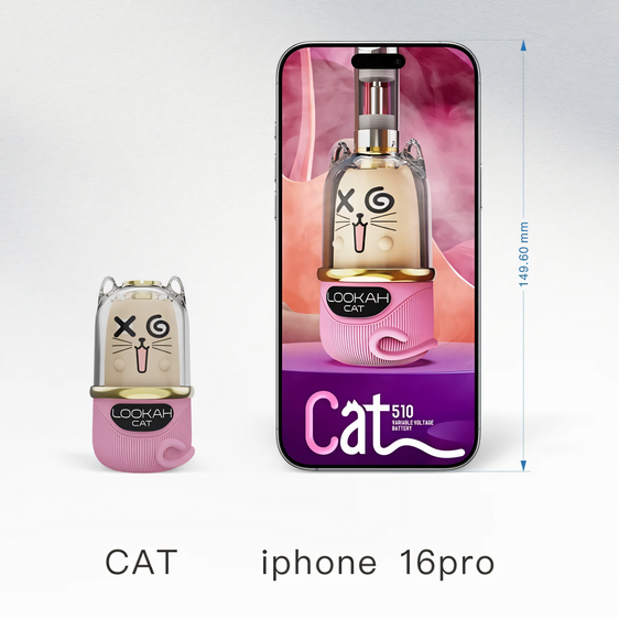Lookah Cat - 510 Vape Battery