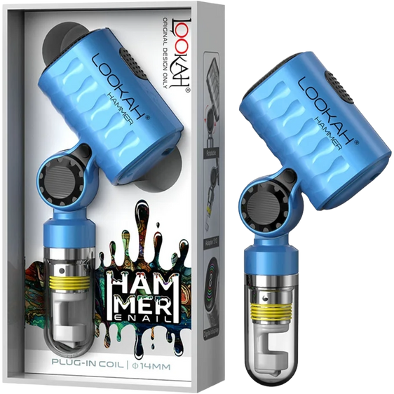 Lookah Hammer Portable Enail - Blue
