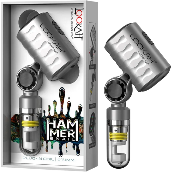 Lookah Hammer - Portable E-Nail - Gray