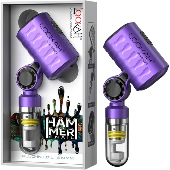 Lookah Hammer - Portable E-Nail - Purple