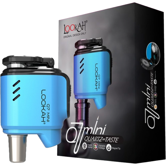 Lookah Q7 Mini Portable Enail - Blue