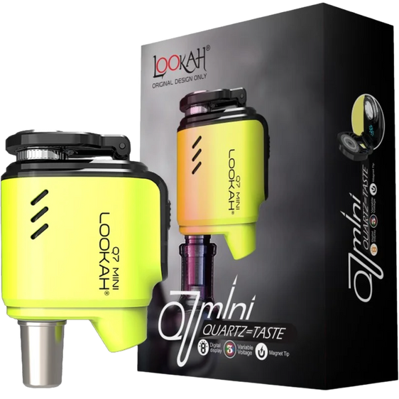Lookah Q7 Mini - Portable Enail - Neon Green