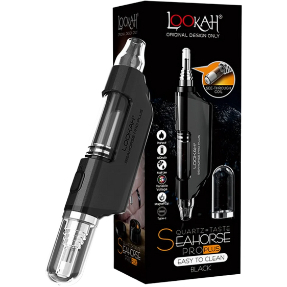 Lookah Seahorse Pro Plus - Electric Nectar Collector - Black