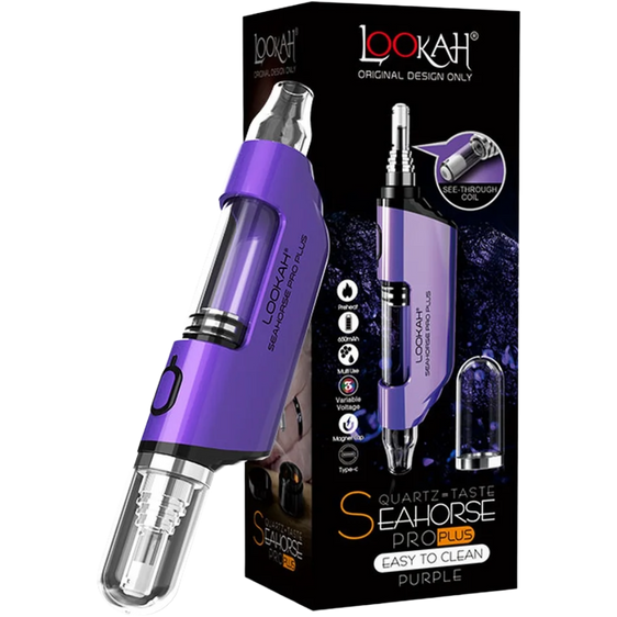 Lookah Seahorse Pro Plus - Electric Nectar Collector - Purple