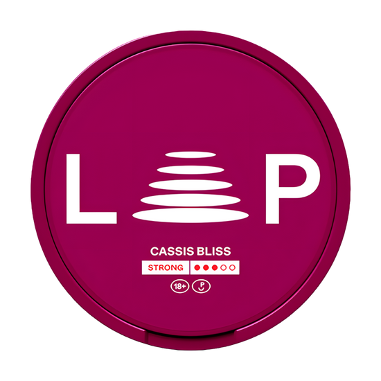 Loop Cassis Bliss 9.4mg Nicotine Pouches (5 Pack)