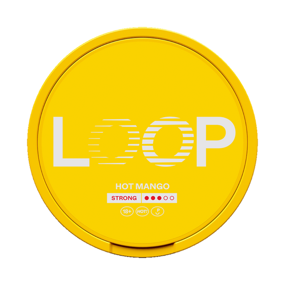 Loop Hot Mango 9.4mg Nicotine Pouches (5 Pack)