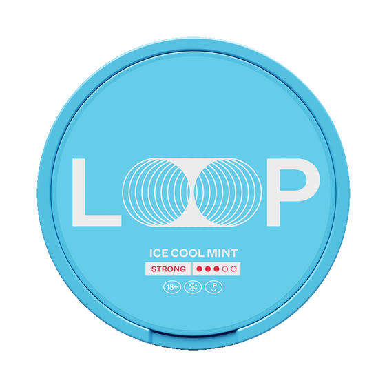 Loop Ice Cool Mint 9.4mg Nicotine Pouches (5 Pack)