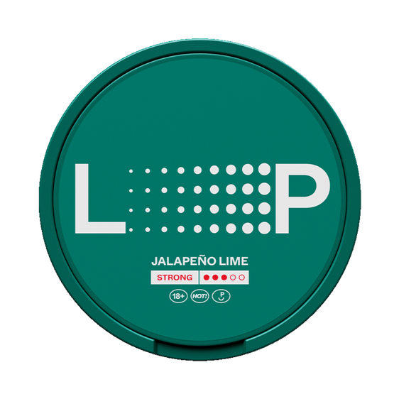 Loop Jalapeño Lime Nicotine Pouches (5 Pack) - 9.4mg