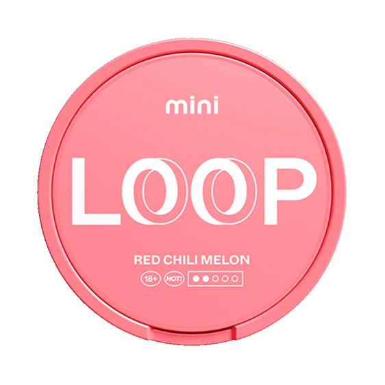 Loop Red Chili Melon Mini 6.75mg Nicotine Pouches (5 Pack)