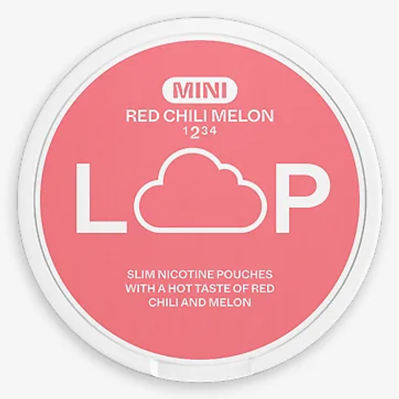 Loop Nicotine Pouches Red Chili Melon Mini 6.75mg - 5 Pack