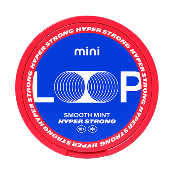 Loop Smooth Mint Mini Nicotine Pouches (5 Pack) - 15mg