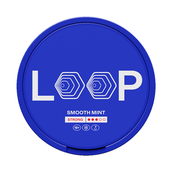 Loop Smooth Mint Nicotine Pouches (5 Pack) - 9mg