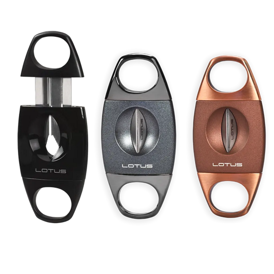 Lotus Jaws Serrated V-Cut Cigar Cutter