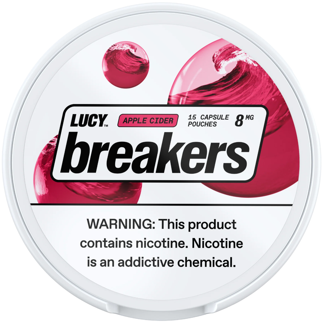 lucy tobacco pouch Lucy Breakers 8mg / Apple Cider / 5-Pack