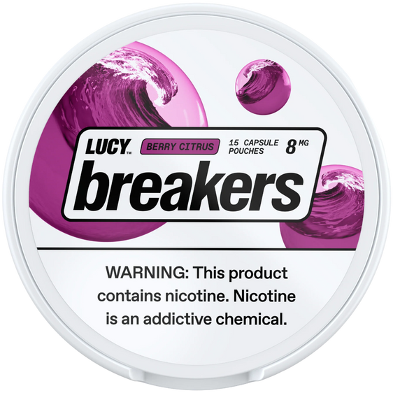 Lucy Breakers Berry Citrus Nicotine Pouches (5 Pack) - 8mg