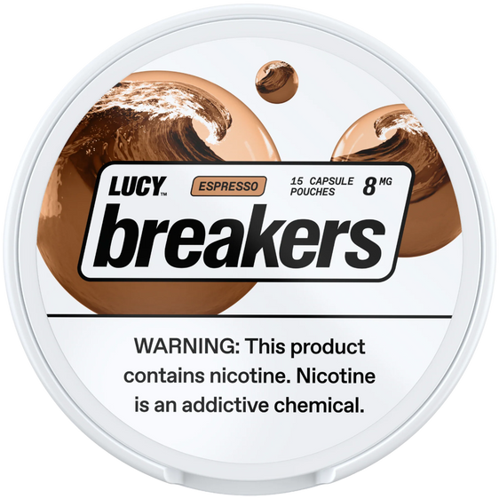 Lucy Breakers Espresso Nicotine Pouches (5 Pack) - 8mg