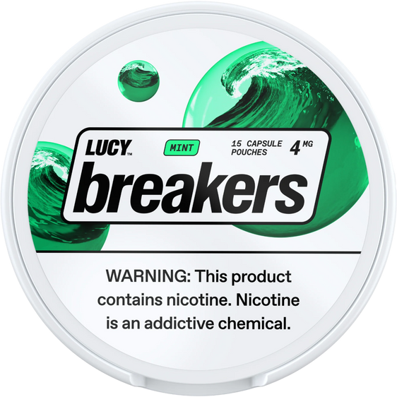Lucy Breakers Mint Nicotine Pouches (5 Pack) - 4mg