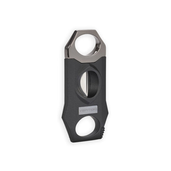 Vertigo Marlin Cigar V-Cutter with Poker - Black