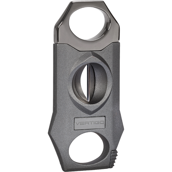 Vertigo Marlin Cigar V-Cutter with Poker - Gunmetal